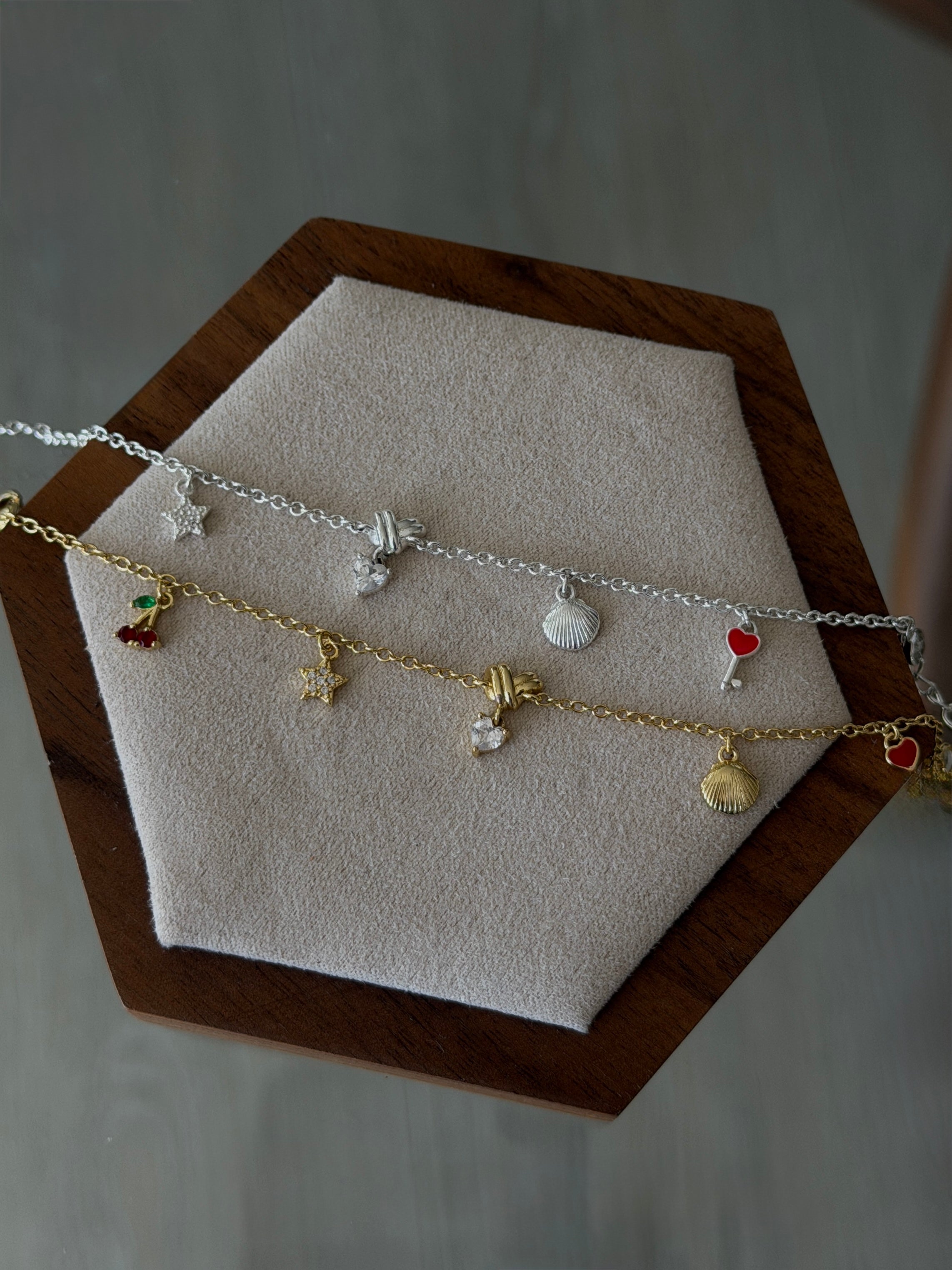 Entangled Charms Bracelet