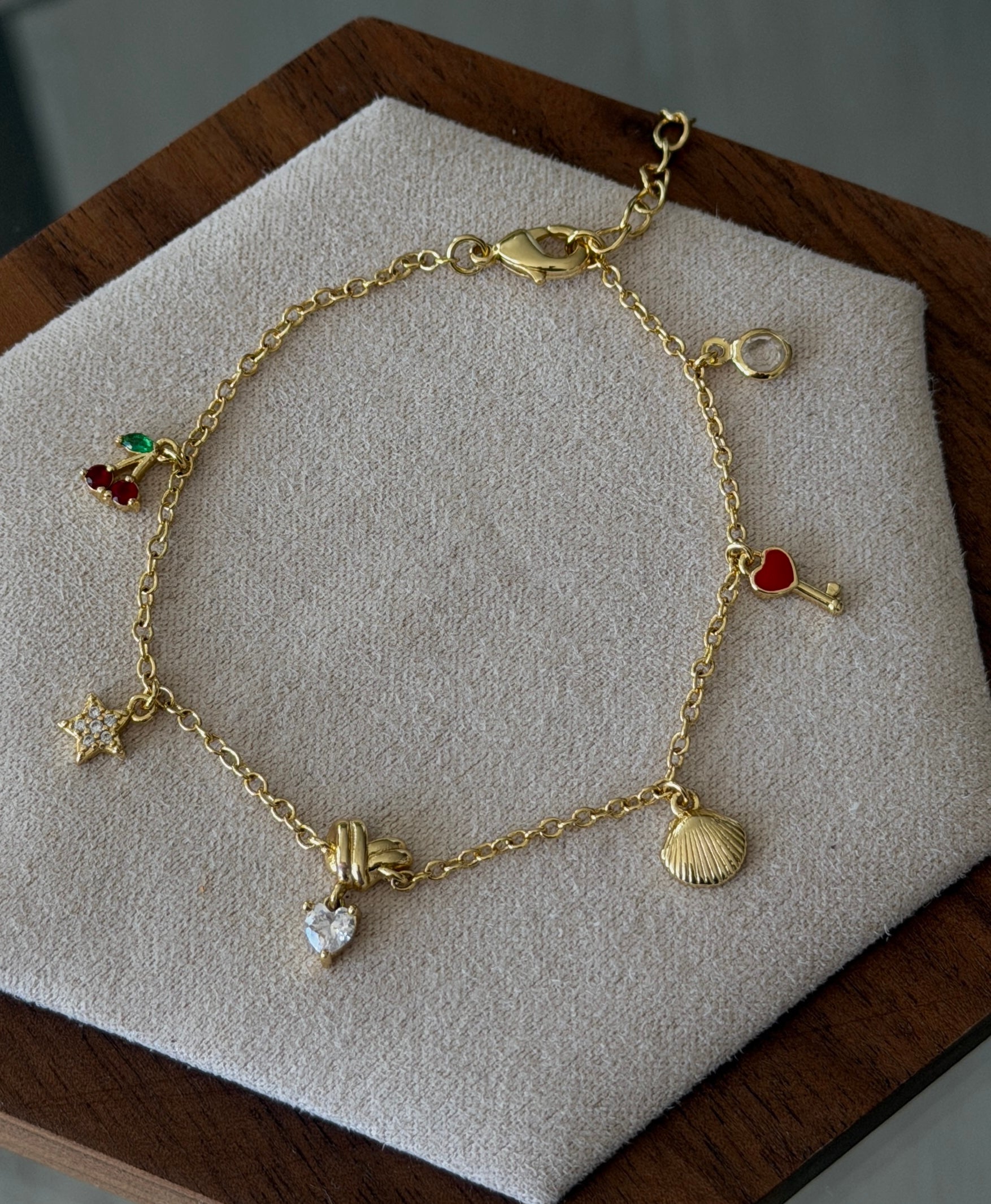 Entangled Charms Bracelet
