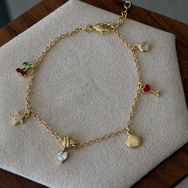 Entangled Charms Bracelet