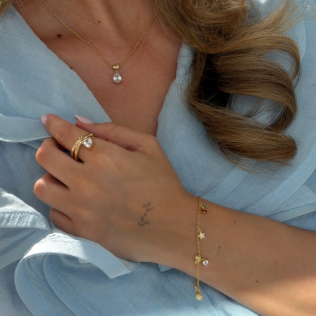 Entangled Charms Bracelet