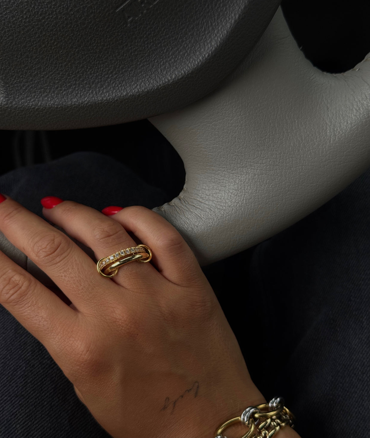 Luna Twin Ring