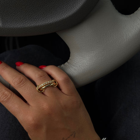 Luna Twin Ring